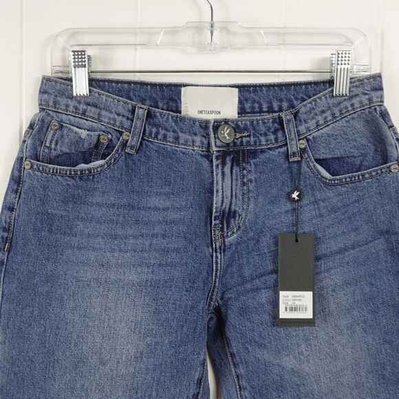 One Teaspoon Womens Oxford Awes Bagg Jeans Distressed Size 24 - Picture 3 of 11
